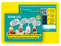JOIN US postcards