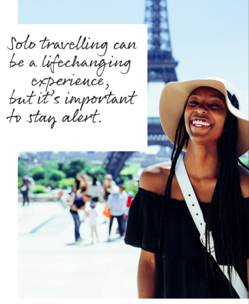 Solo travel woman